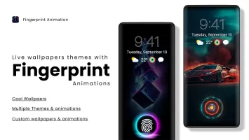 Fingerprint Live Animation App