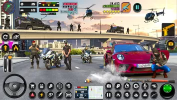 Bike Chase 3D Police Car Games