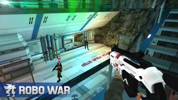 Robot Gun Shooting Games War