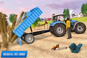 Tractor trolley :Tractor Games