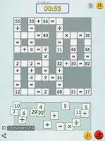 Math the Cross Math Puzzle