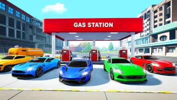 Gas Station Car Mechanic Sim