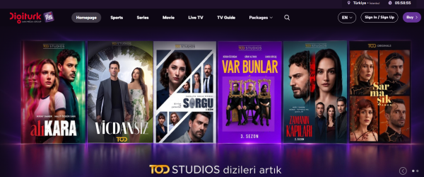 Digiturk Play Yurtdışı