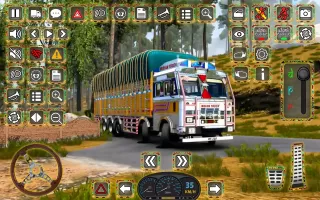 Indian Truck Offroad Cargo 3D