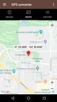 GPS coordinate converter