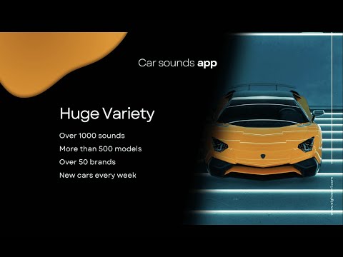 Car sounds app | Introduction