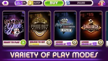 myVEGAS BlackJack 21 Card Game