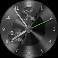 Black Metal HD Watch Face