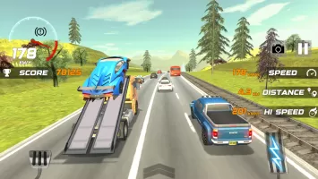 Heavy Traffic Rider Car Game