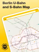 Berlin Subway U&S-Bahn map