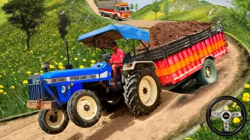 Cargo Tractor Trolley Game 23