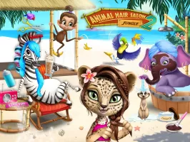 Jungle Animal Hair Salon 2