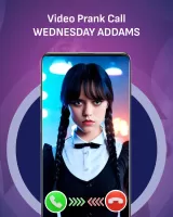 Wednesday Addams Prank Call
