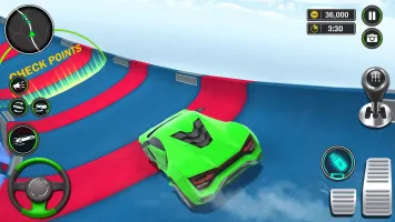 Superhero Car Ramp Stunt Games