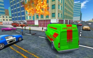 Ambulance Games Driving 3D