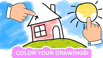 Easy coloring book for kids