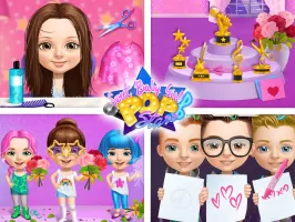Sweet Baby Girl Pop Stars