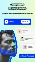 Jawline exercises and mewing