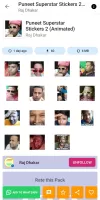 Puneet Superstar Stickers