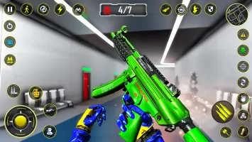 Robot Shooting Game: Gun Games