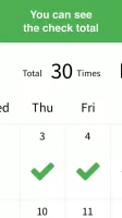 Check Calendar - Habit Tracker