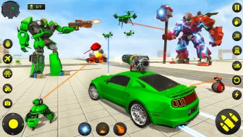 Drone Robot Car Game 3D