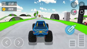 Superhero Car: Mega Ramp Games
