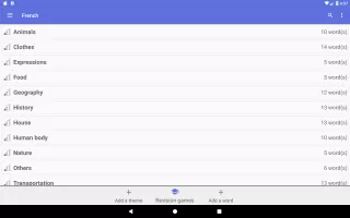 My dictionary - WordTheme