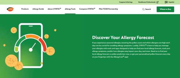 ZYRTEC® AllergyCast®