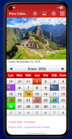 Peru Calendario 2026