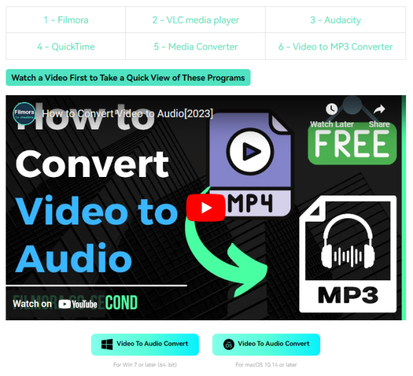Video to MP3 Convert