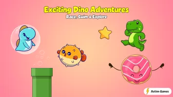 Kids puzzle - Dinosaur games
