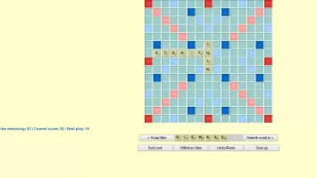 Letter Tile Solitaire