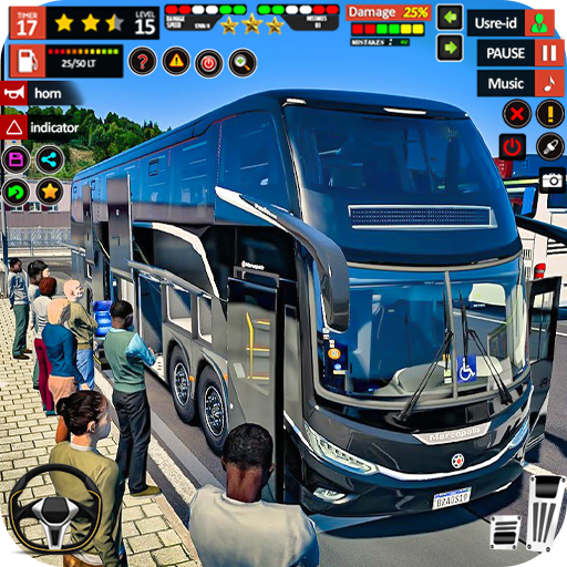 US Coach Bus Simulator Game 3d