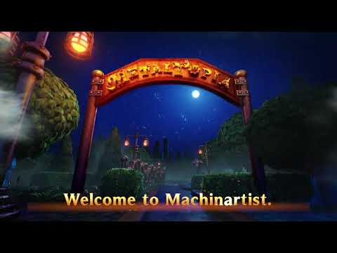 Welcome to Machinartist. In this city of machinery, you will match gems and pass challenges.