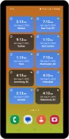 World Clock Time Zones Widget