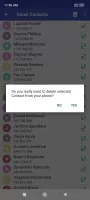 Delete all Phonebook Contacts