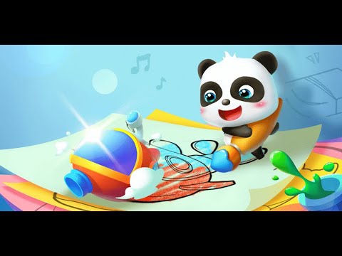 Little Panda's Kids Coloring | For Kids | Preview video | BabyBus Games