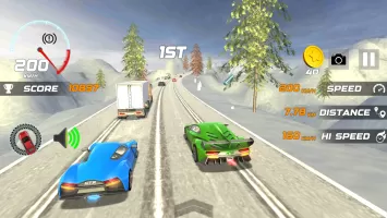 Heavy Traffic Rider Car Game
