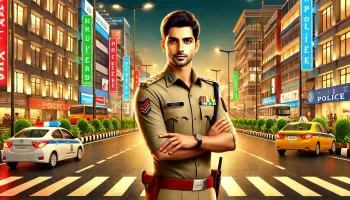 Men Police Suit Lyrical Editor
