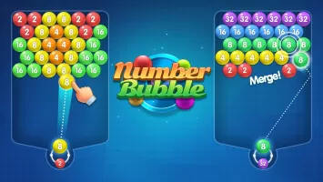 Number Bubble Shooter