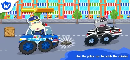 Wolfoo Police And Thief Game