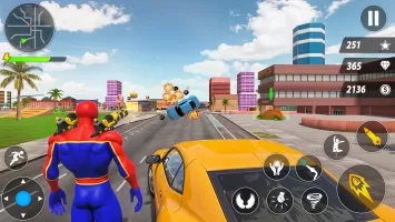 Spider Robot Hero Car Games