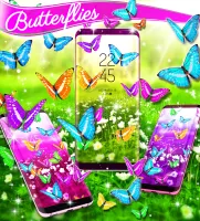 Butterflies live wallpaper