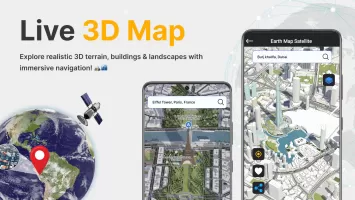 Earth Map Satellite