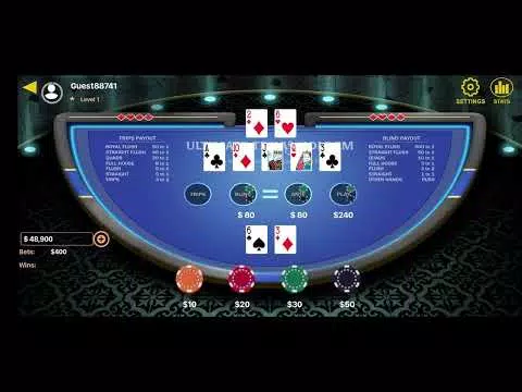 Ultimate texas holdem Poker