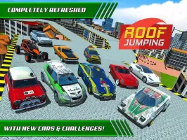 Roof Jumping Car Parking Games