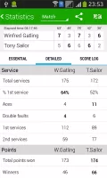 Tennis Math: score & stats