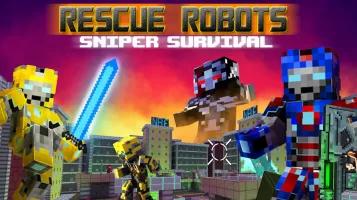 Rescue Robots Sniper Survival