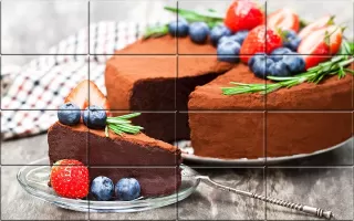 Tile Puzzle Cakes
